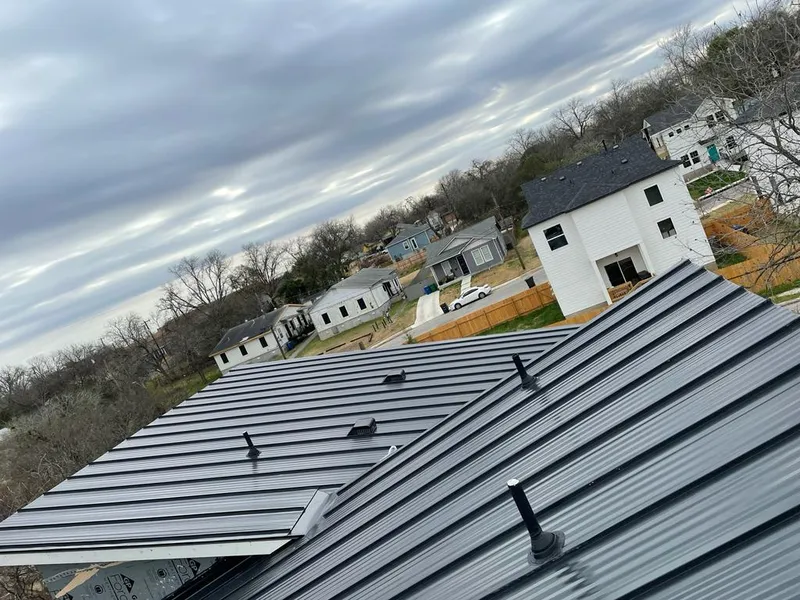 Standing seam metal roof panels with vents for Skylight Repair in East Whiteland
